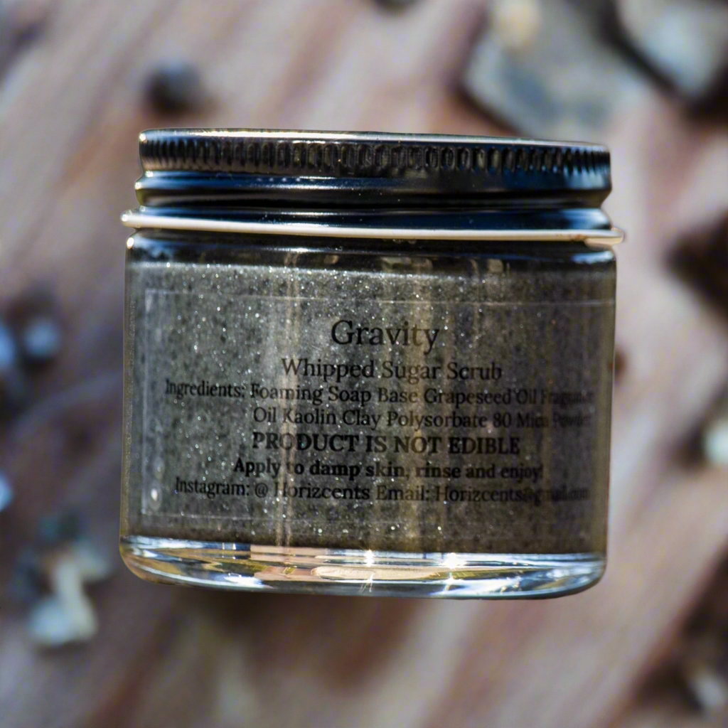 Gravity Sugar Scrub | Cedarwood & Citrus Exfoliating Body Scrub