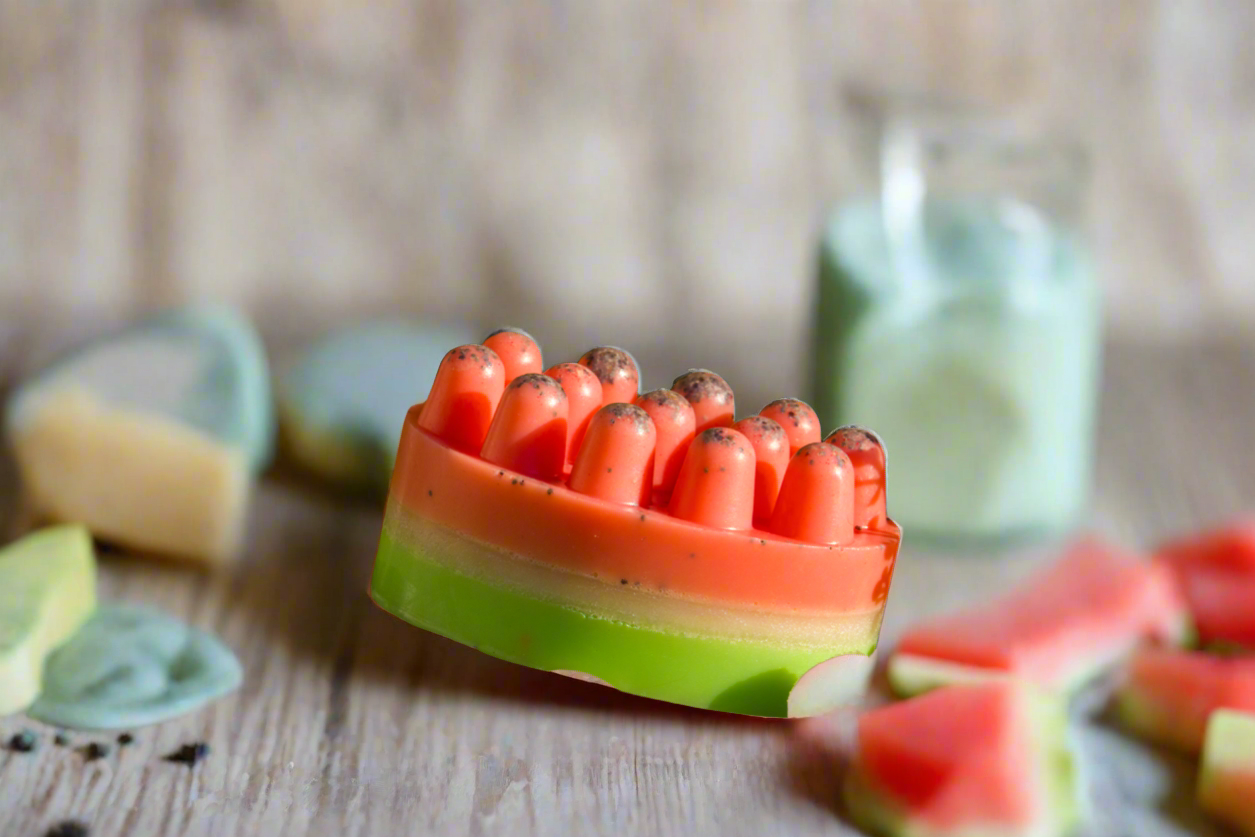 Watermelon Massage Bar | Watermelon Exfoliating Body Bar | Horizcents