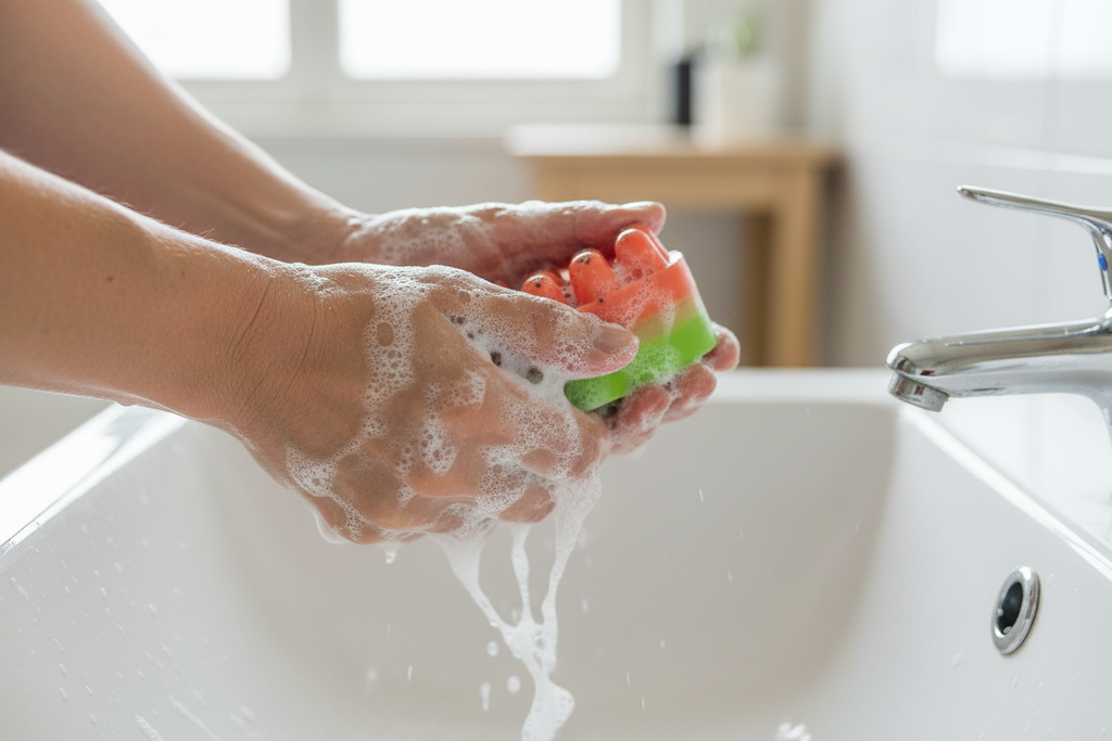 Watermelon Massage Bar | Exfoliating Body Bar
