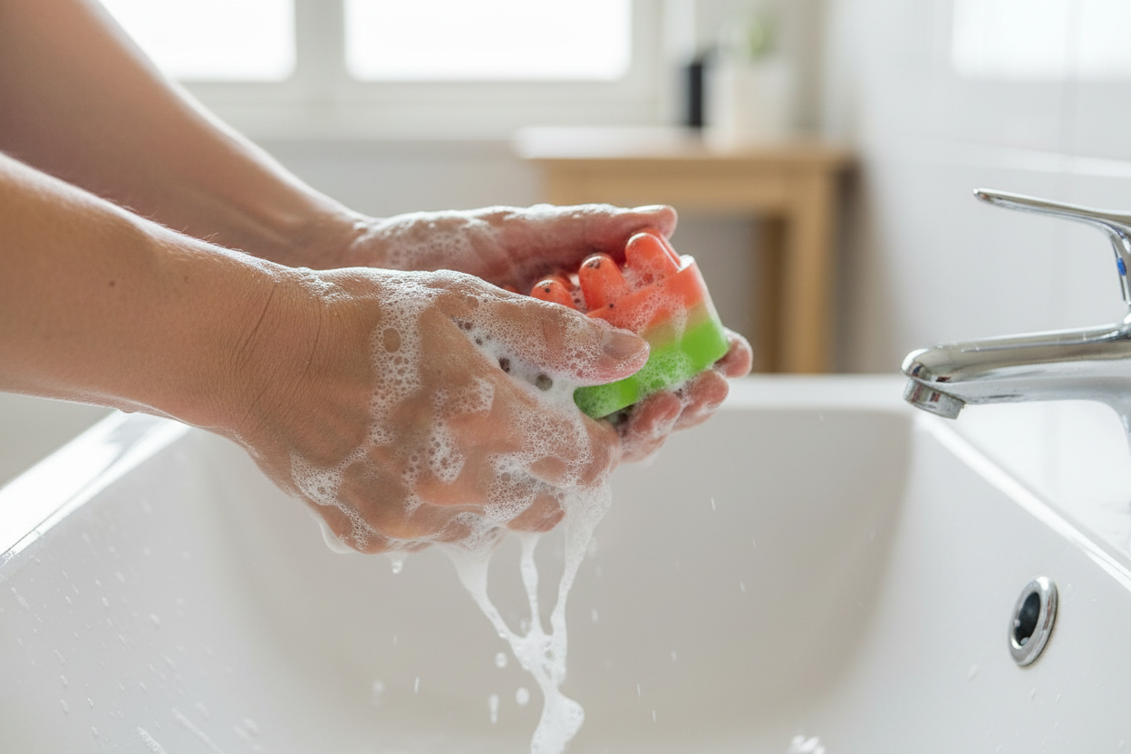 Watermelon Massage Bar | Exfoliating Body Bar