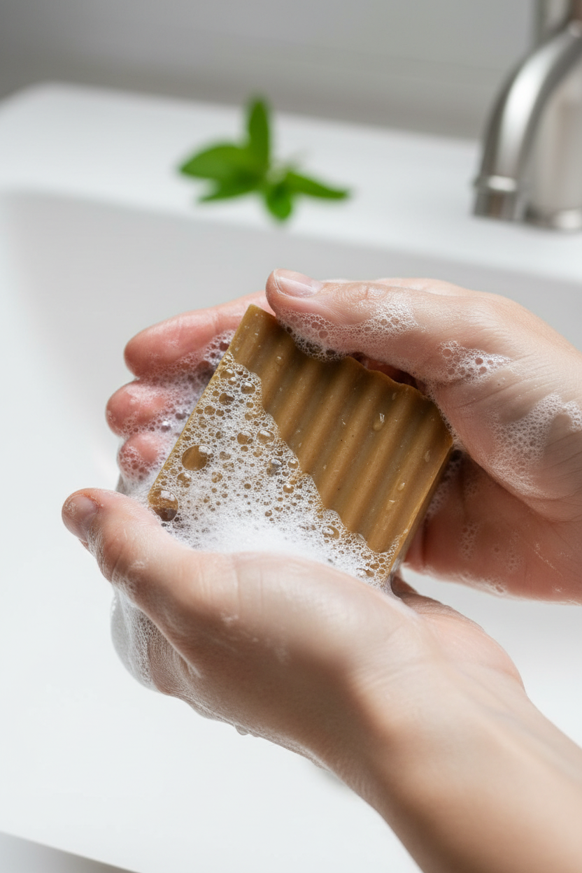 Peppermint Bliss Soap Bar | Fresh Peppermint & Cool Mint