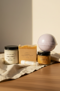 Grounded & Cozy Self-Care Set | Warm, Earthy & Comforting