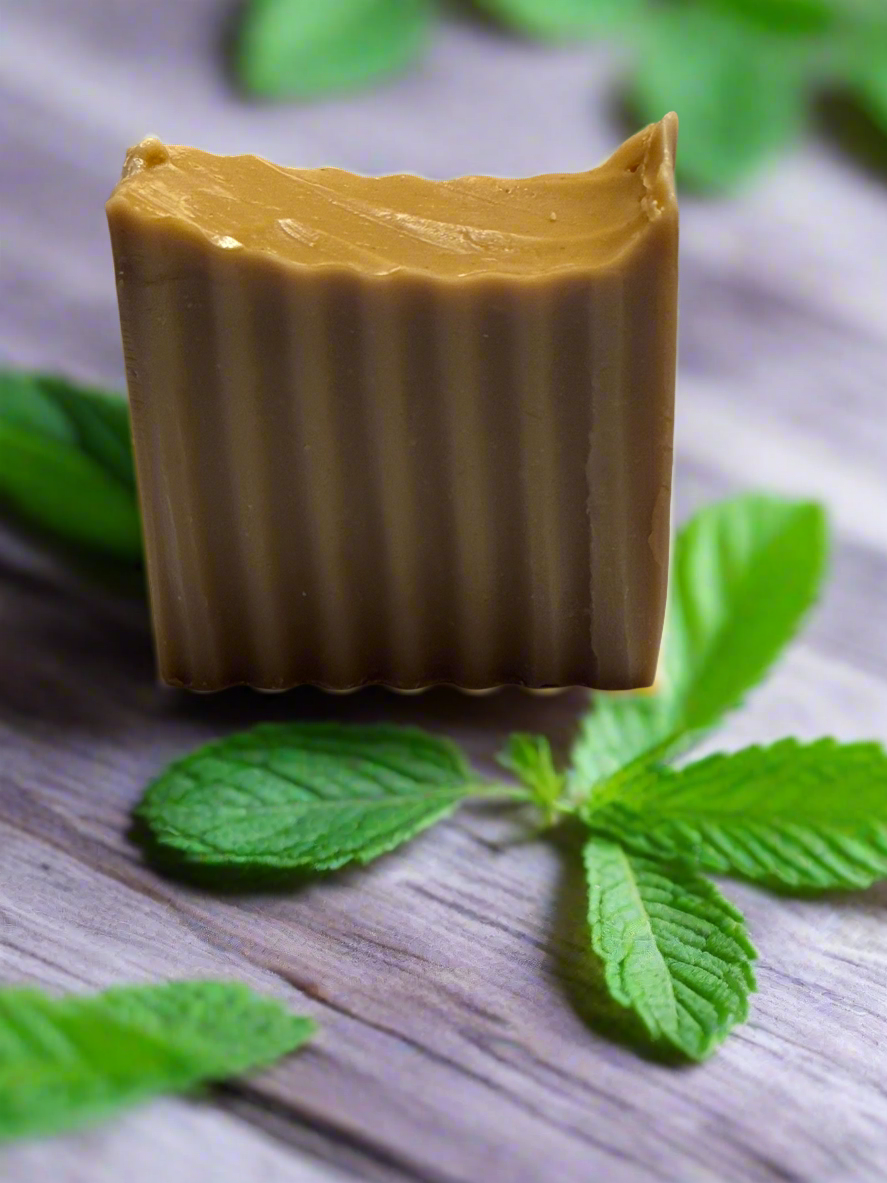 Peppermint Bliss Loaf Soap Bar – Handmade Artisan Soap