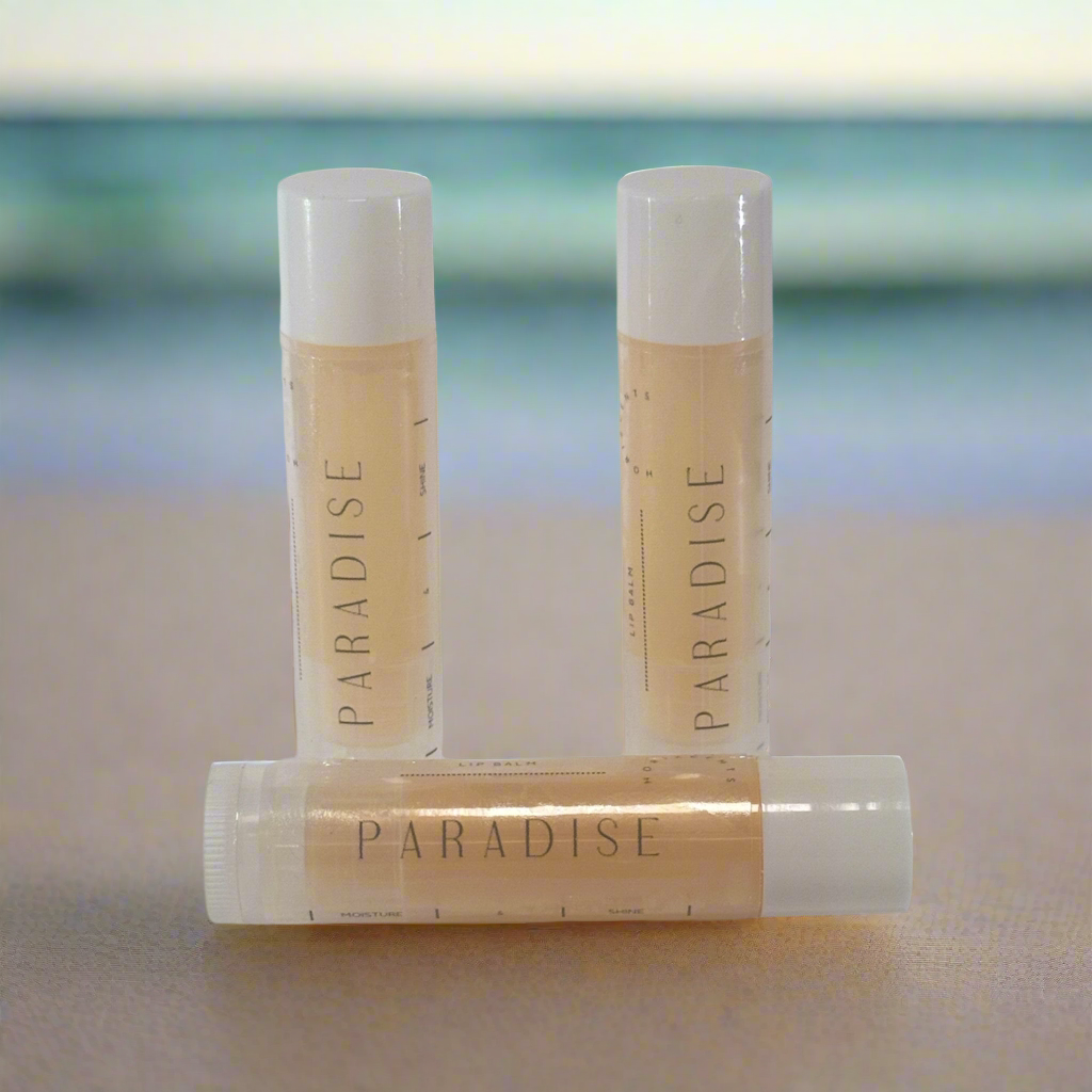 Paradise Lip Balm | Mango & Peach Hydrating Lip Care | Horizcents