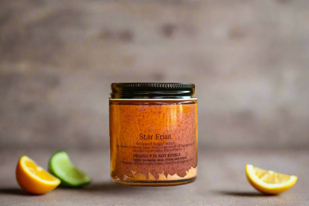Star Fruit Sugar Scrub | Sweet Exfoliating Body Scrub