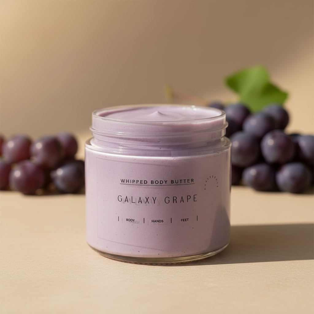 Galaxy Grape Body Butter | Grape & Berry Hydrating Moisturizer | Horizcents