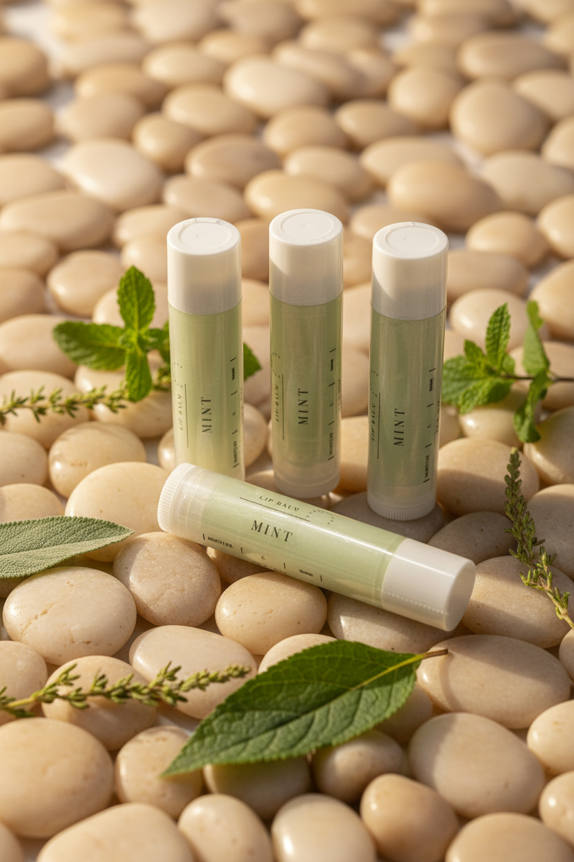Mint Lip Balm | Cooling Hydrating Lip Care | Horizcents
