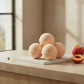 Peachy Bath Bomb (Cracked) | Peach Scented Fizzy Bath Bomb | Horizcents