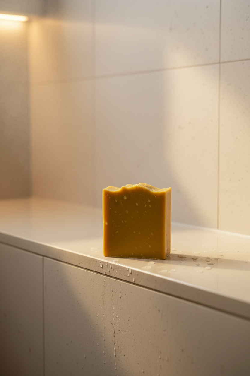Turmeric Lemongrass & Honey Soap Bar | Bright Lemongrass & Golden Honey