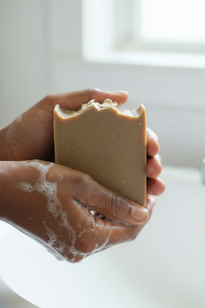 Vanilla Oats & Honey Soap Bar | Warm Vanilla, Oats & Honey